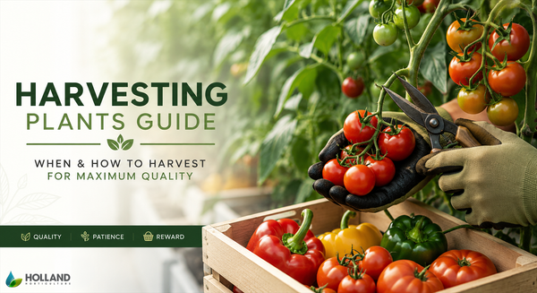 Harvesting Plants Guide: When & How to Harvest for Maximum Quality - Holland Horticulture