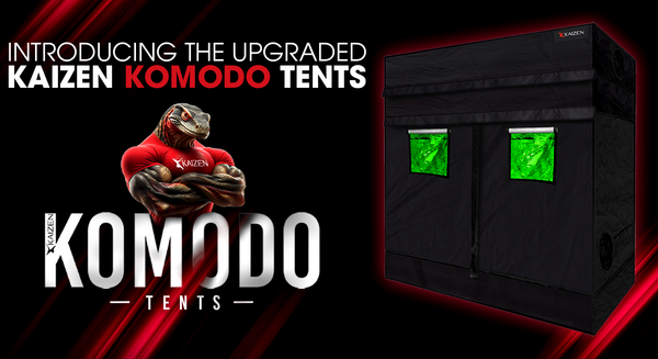 ITS UPGRADE SEASON: Introducing the Upgraded Kaizen Komodo Tents - Holland Horticulture