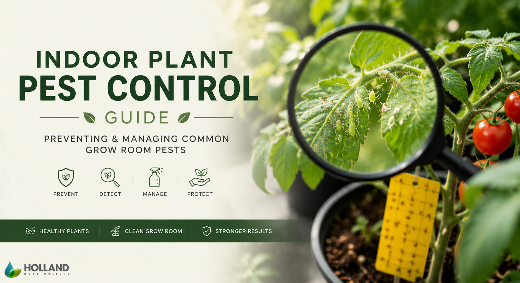 Indoor Plant Pest Control UK | Prevent & Manage Grow Room Pests