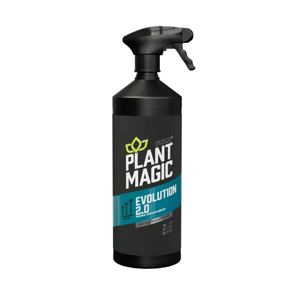 1L Black spray bottle labeled 'Plant Magic Evolution 2.0' on a white background