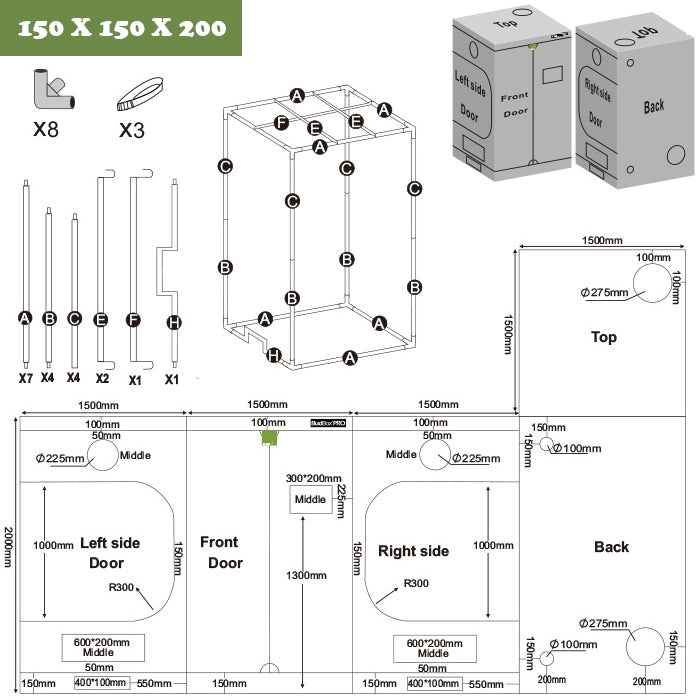 Budbox Grow Tent PRO