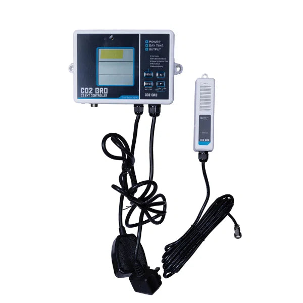 CO2GRO C2 EXT CO2 controller with external sensor probe for grow rooms
