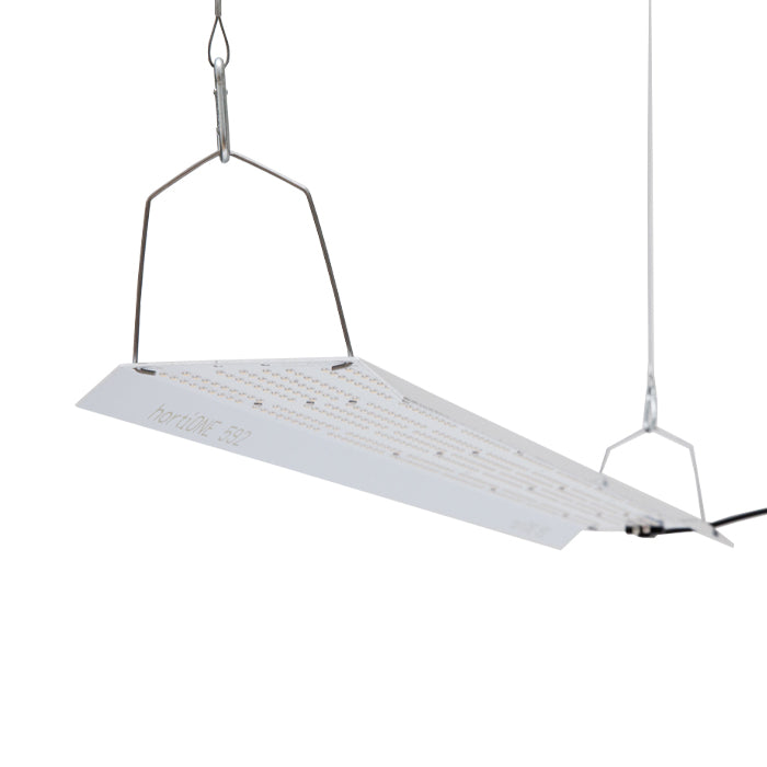 HortiONE 592 V2 190W LED Grow Light Side View for optimal hydroponic growth