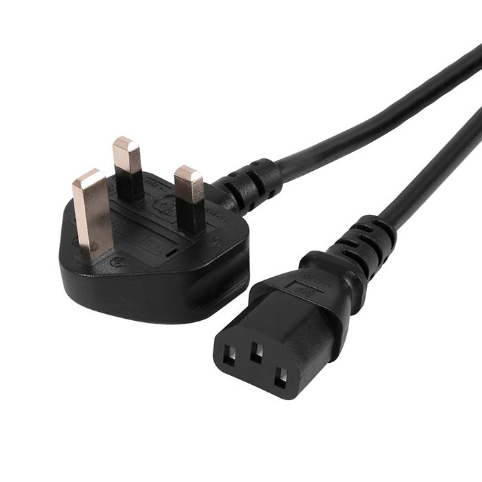 IEC Cable Lead for grow room lighting systems zoomed in image