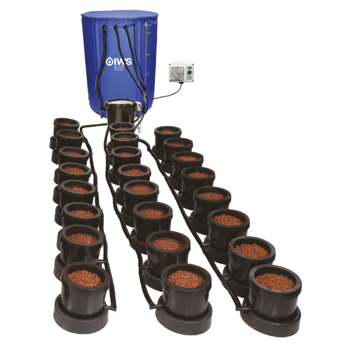 image of a 24 pot IWS pro remote flood and drain system