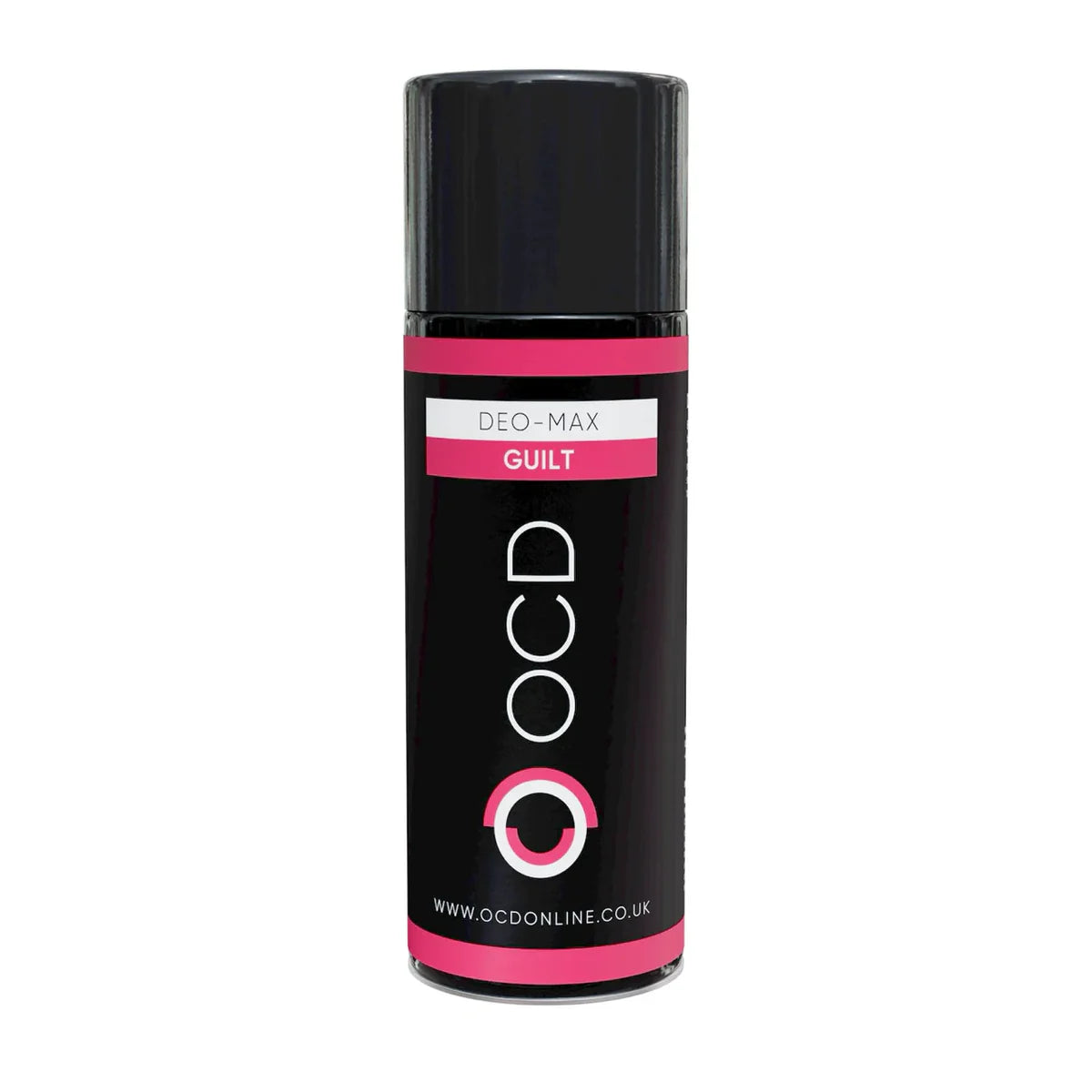 OCD Guilt fragrance aerosol providing powerful long-lasting odour neutralisation