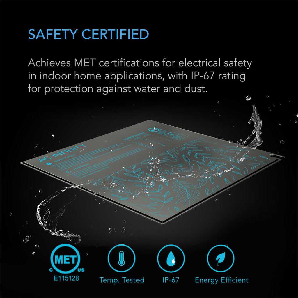 ip-67 rating for protection against water and dust