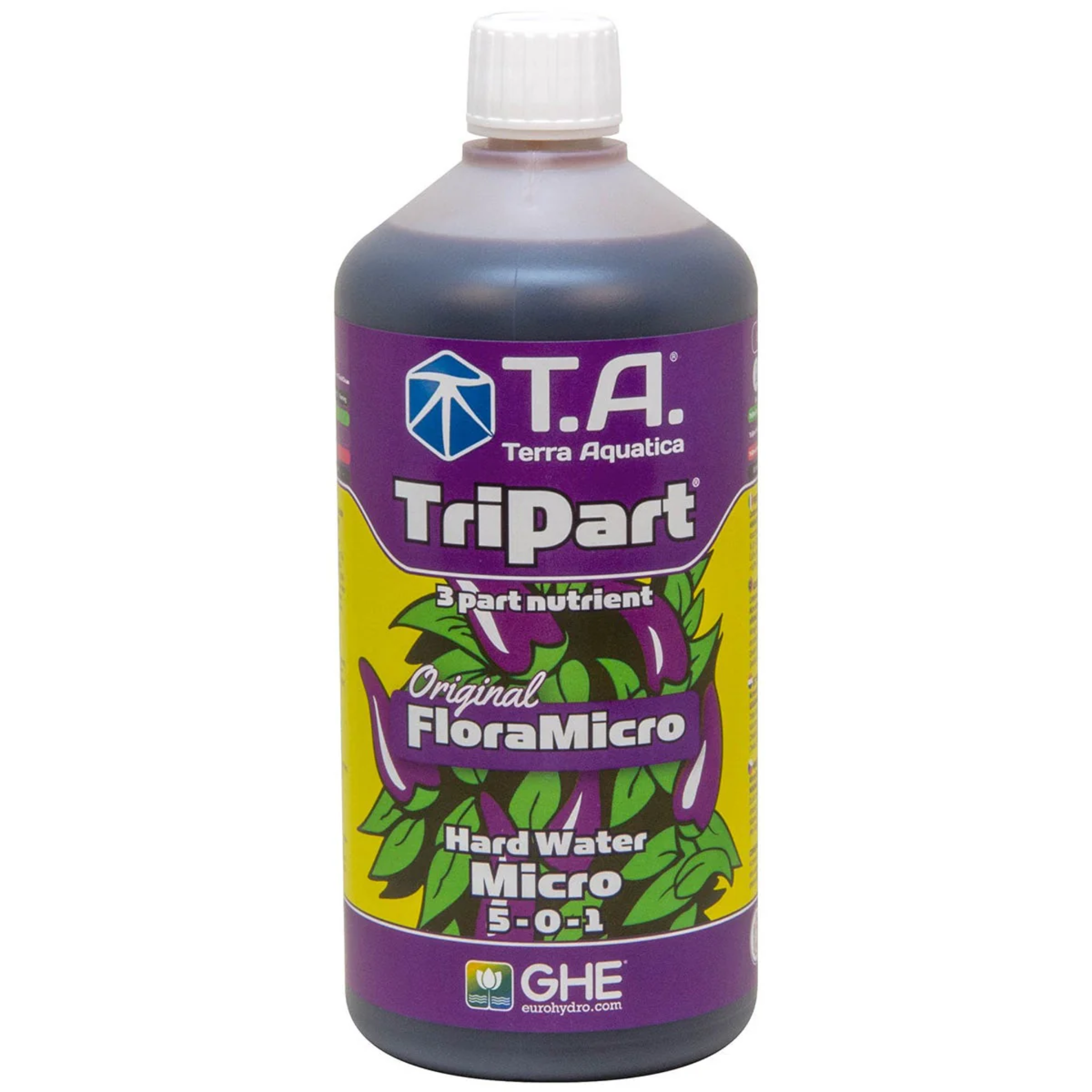 T.A. TriPart Gro, Bloom & Micro (GHE Flora Series)