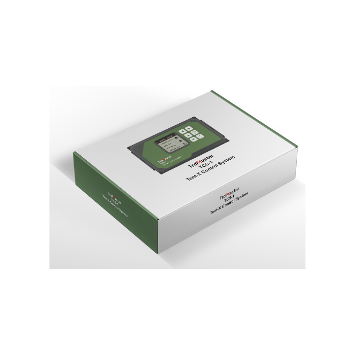 image of a trolmaster tent x system controller in box