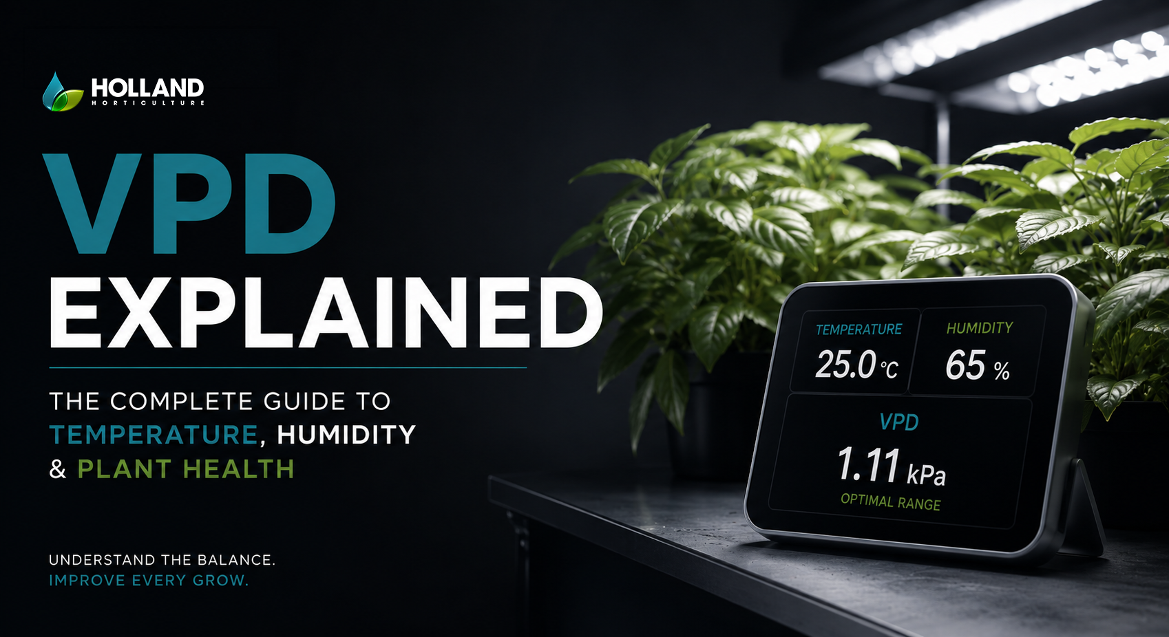 VPD Explained: The Complete Guide to Temperature, Humidity & Plant Health
