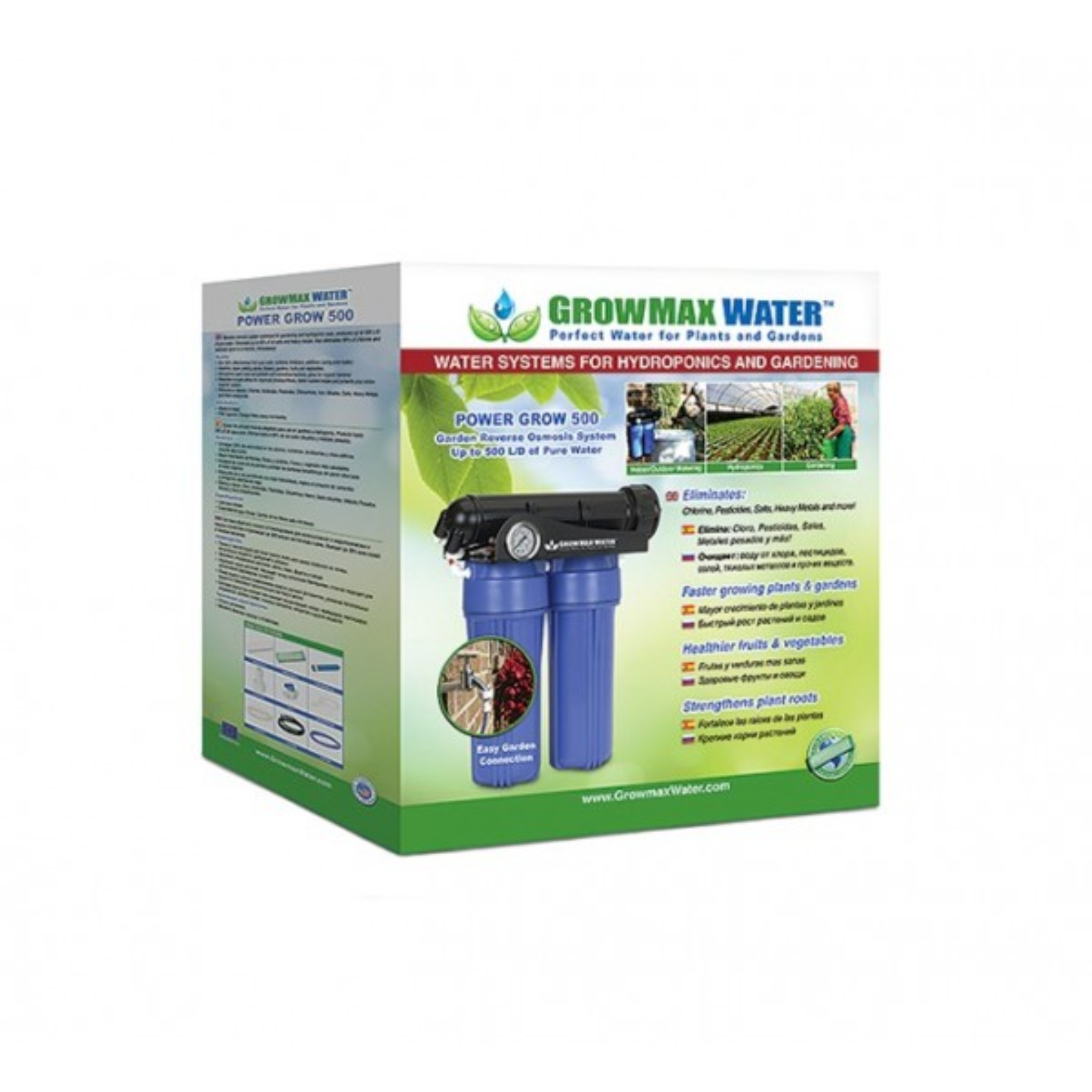 Grow Max Reverse Osmosis System Box