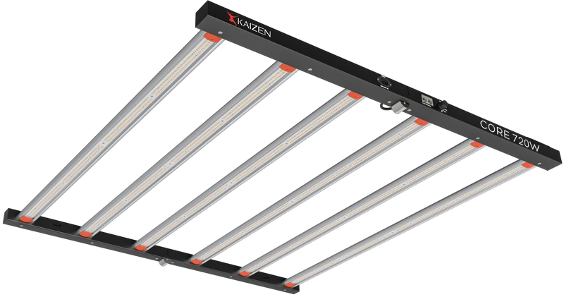 Kaizen NINJA CORE 720W LED Grow Light for hydroponics - energy-efficient, full-spectrum indoor grow light