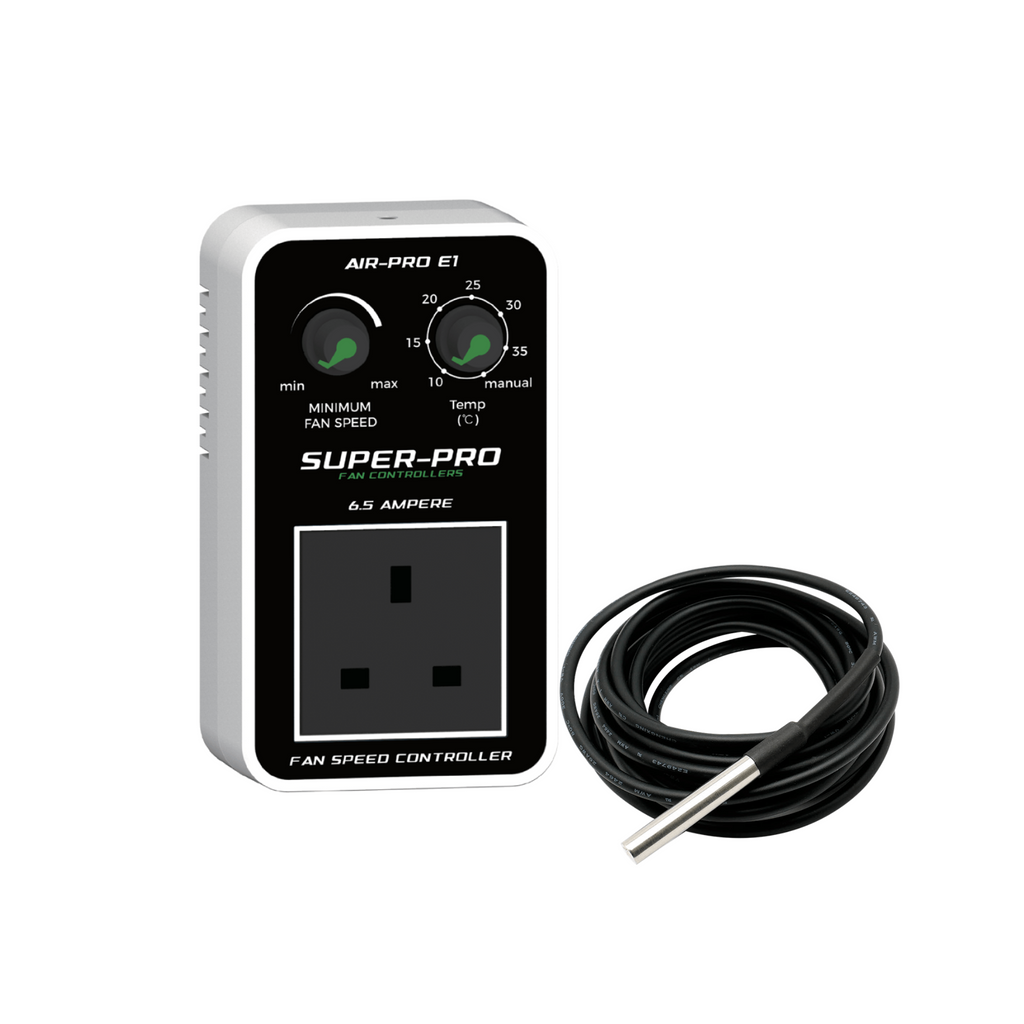 Proforma Fan Controller Super Pro E1 Fan Controller With Probe | Hydroponic Climate Control
