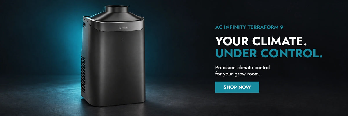 Banner promoting AC Infinity Terraform 9