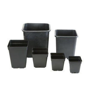 Square Plastic Pots – Spring Essentials – Indoor Growing & Hydroponic Equipment | Holland Horticulture