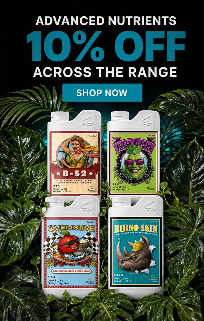 Advanced Nutrients 10% off online at Holland Horticulture