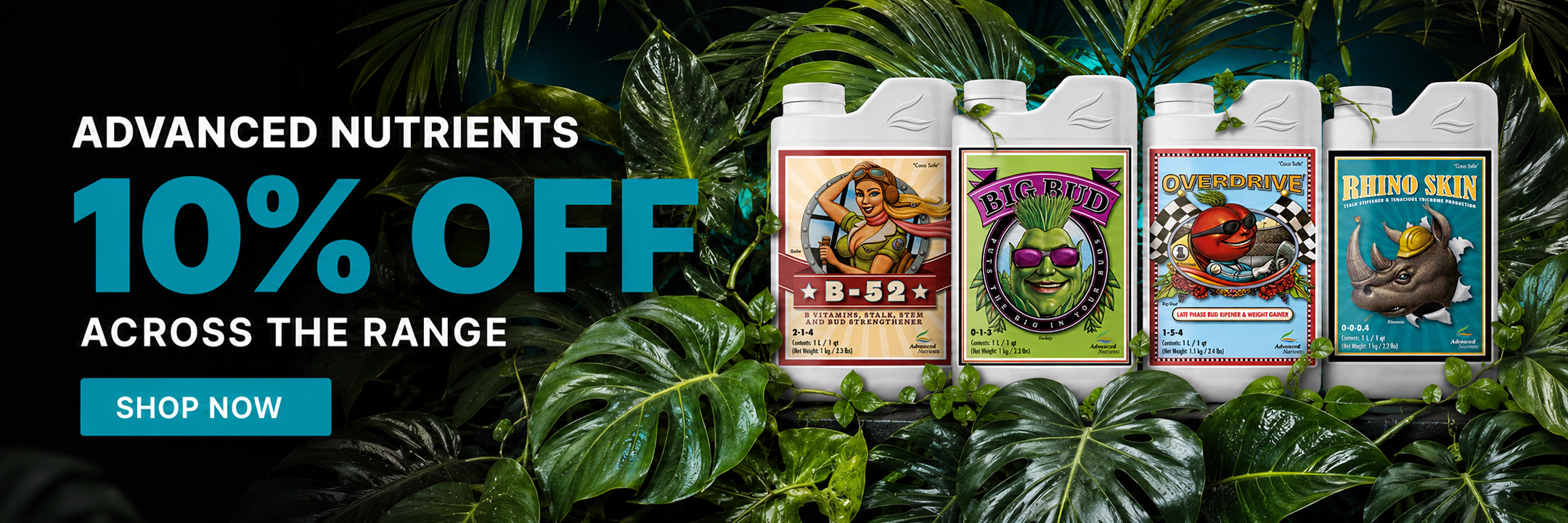 Advanced Nutrients 10% off online at Holland Horticulture
