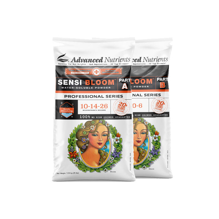 Buy Sensi Grow & Bloom A+B Powder | Advanced Nutrients for Hydroponics