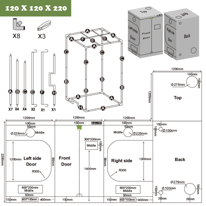 Budbox Grow Tent PRO