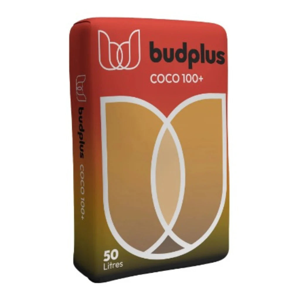 Budplus Coco Natural 50L premium buffered coco coir growing medium