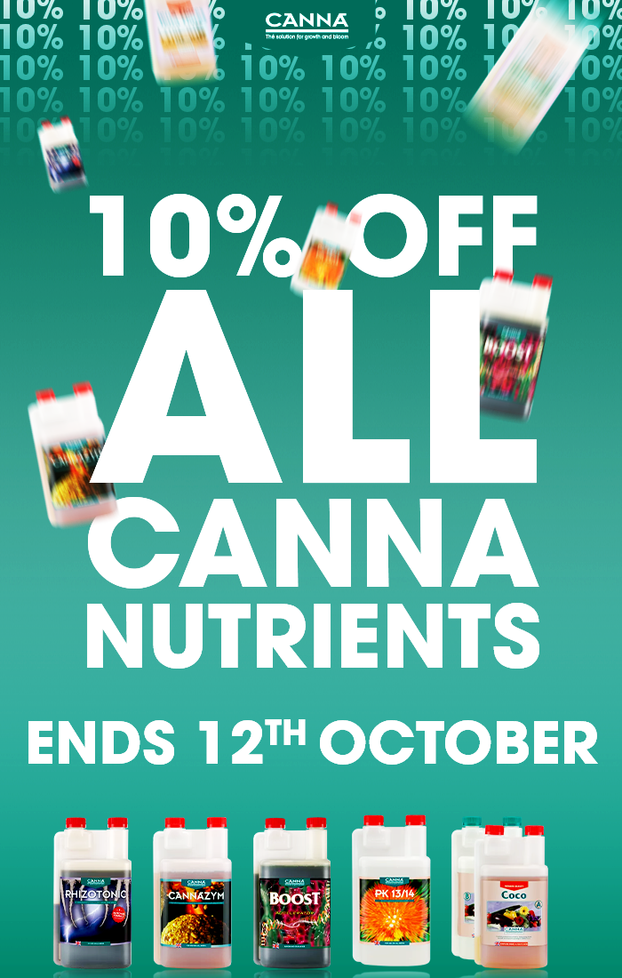 Buy CANNA Nutrients 10% Off – Hydroponics UK Sale