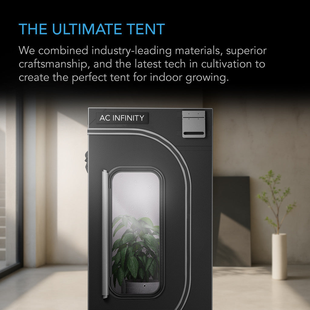 Cloudlab grow tent tall observation window for full view of plants
