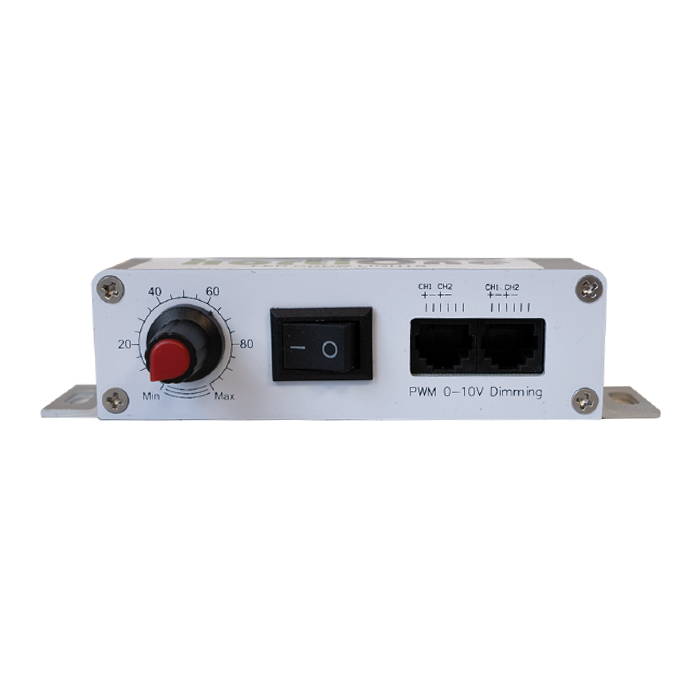 hortiONE LED V2 series dimmer for hydroponic lighting