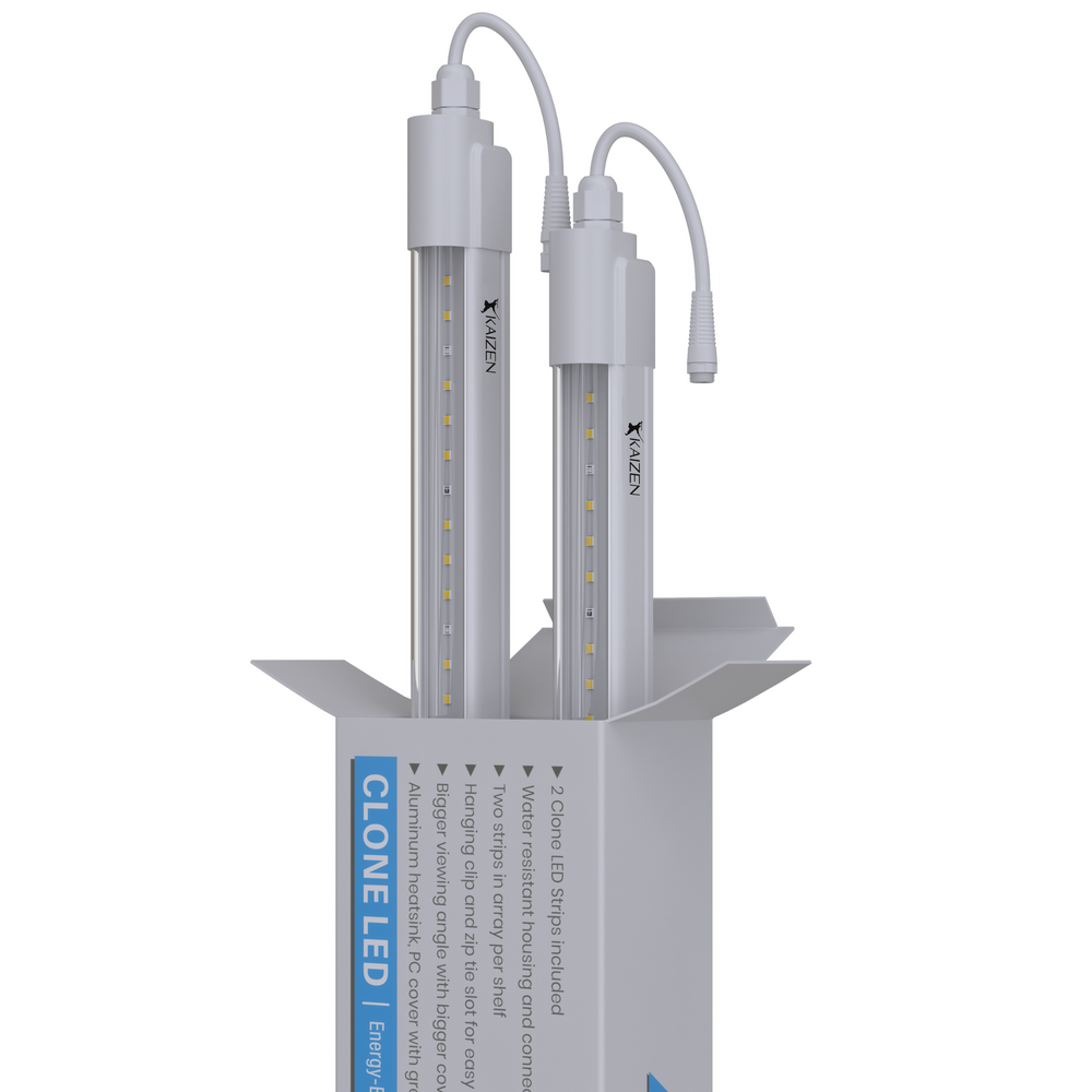 Kaizen Adjustable Spectrum Twin LED Bars | Hydroponics LED Grow Light