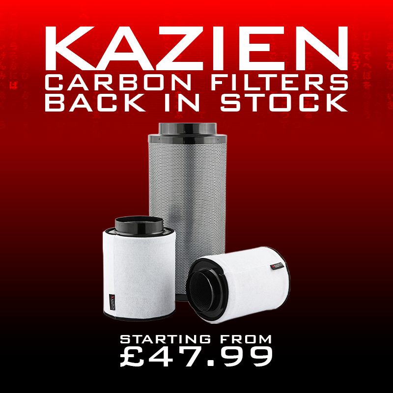 Kaizen Carbon Filter for hydroponics ventilation – odour control and air purification