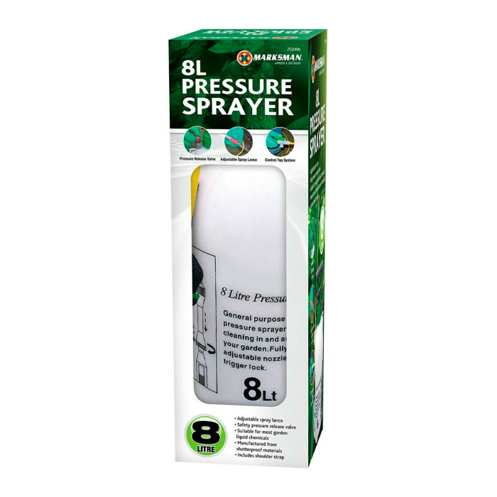 boxed 8L pressure sprayer 