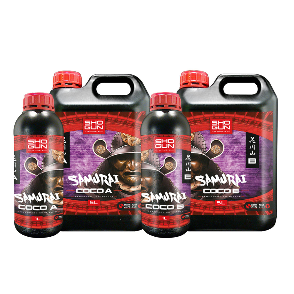 Shogun Fertilisers Samurai Coco A&B 1 Hydroponic Nutrient