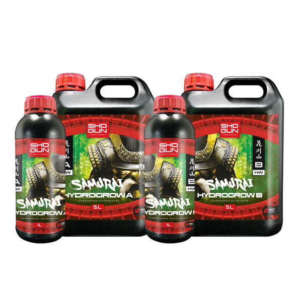 samurai herbicide Buy Shogun Fertilisers Samurai Hydro Grow & Bloom Holland Horticulture