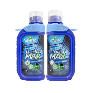 VitaLink Hydro Max - Grow & Bloom (A&B) - VitaLink Hydro Max Grow (A&B) - 1L