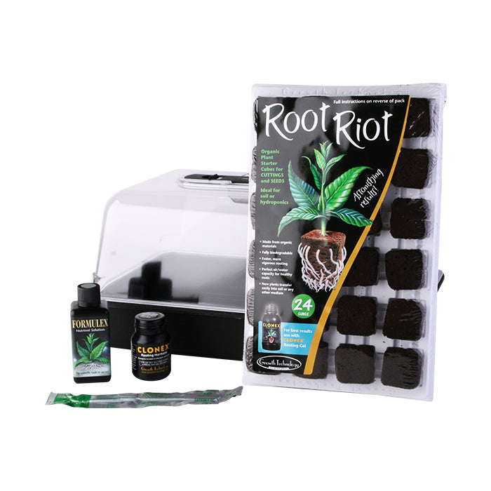 Clone Riot Kit With Root Riot | Propagation Kit